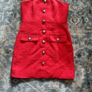 Veronica beard size 6 reds mini dress!! NWT!!